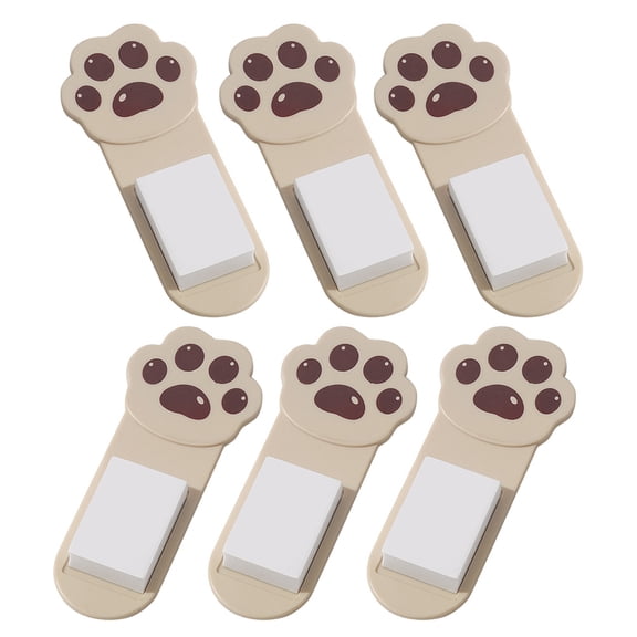 6 Pcs Toilet Seat Lifter Knob Covers Lid Sticky Bathroom Baby Travel