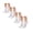 White, variant on Dweltoz 4 Pairs Girls Ruffle Socks Toddler Girls Lace Outside Dress Socks Comfortable School Fancy Socks,6-8 Years