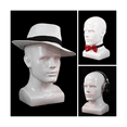 Male Mannequin Head Professional Manikin Head for Display Wigs Hats