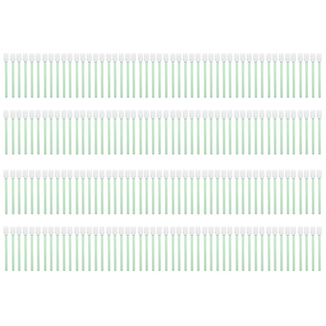 200Pcs 5.11 Inch Square Rectangle Foam Cleaning Swab Sticks for Solvent Format Inkjet Printer Roland Optical Equipment