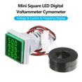 thumbnail image 2 of Yeacher Mini Digital Volt-ammeter Voltammeter Ammeter Voltmeter Cymometer Three LED Display Voltage & Current & Frequency Meter Indicator Monitor AC Panel Meter AC60-500V AC0-100A 20-75Hz, 2 of 8