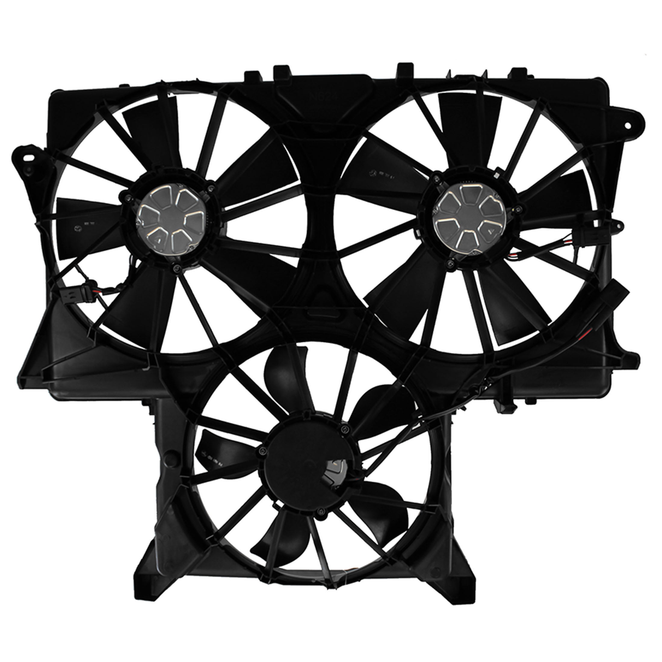 Agility Auto Parts 6010555 Fan Assembly for Chevrolet, GMC Specific Models