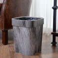 thumbnail image 1 of Cubo de basura de Madera de Imitación Soledad cuadrado decorativo estilo retro, 1 of 8