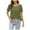 Green, variant on Conairie Oversized T Shirts for Women Casual Loose Short Sleeve Crew Neck Shirt Solid Fashion Elegant Breathable Work Tee Pullover Outfits Black L