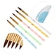 thumbnail image 5 of Juego de Pinceles de Nylon Ecomeon 5 Piezas Acrílico Nail Art Set Kit Herramientas, 5 of 6
