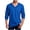 Blue 01, variant on Long Sleeve T-Shirts for Men Big and Tall Casual Spring Fall Winter Basic Tee Split V Neck Loose Fit Tops (XL, Dark Gray 07)