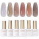 thumbnail image 1 of Set de esmaltes de uñas GAOY Jelly Nude, 6 colores, 7,3 ml, UV Light Cure, 1 of 6