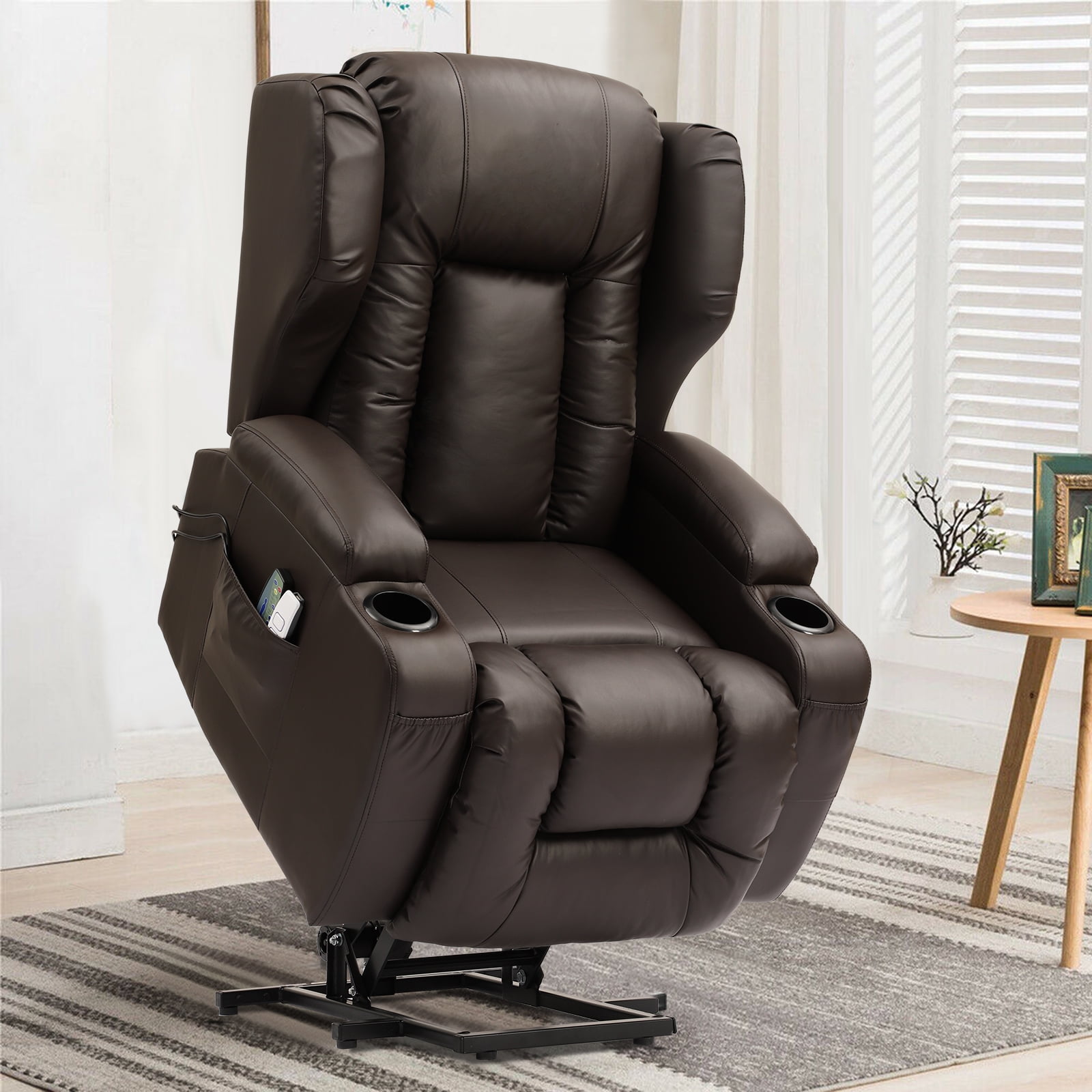 IPKIG Power Lift Recliner Chair with Massage and Heat, Electric Lift