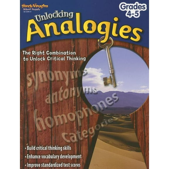 Analogies Unlocking Analogies Reproducible Grades 4-5, (Paperback)