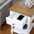 thumbnail image 5 of Convenience Concepts Country Oxford End Table with Charging Station, Multiple Colors, 5 of 8