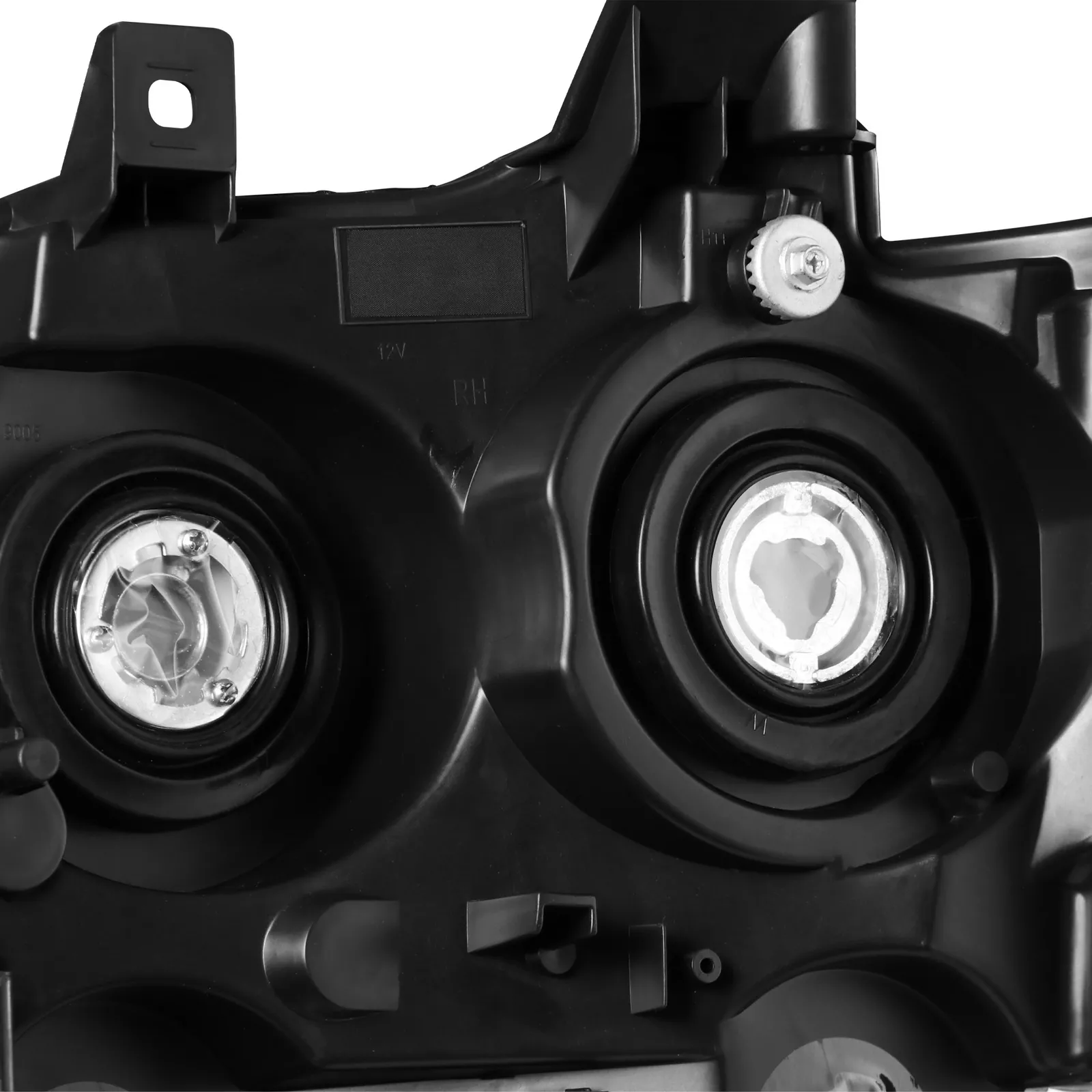 MOSTPLUS Headlights Assembly for 2007-2013 Chevy Suburban 1500 2500 Tahoe Avalanche