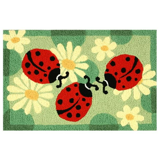 Jellybean JBHV001 20 x 30 in. Ladybugs Rug