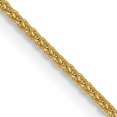 thumbnail image 1 of 14k Yellow Gold 20 Inch 1.05mm Spiga Chain Necklace Pendant Charm Wheat, 1 of 9