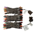 thumbnail image 2 of Cadena de luces GLOWNOVA 100 minibombillas incandescentes multicolores, 2 of 7