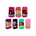 thumbnail image 6 of Barbie Women's No-Show Socks, 7 Days of Socks Giftable House Box, 7-Pack, Size 4-10, 6 of 6