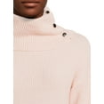 thumbnail image 4 of Martha Stewart Everyday Women's Side Button Cowl Neck Sweater, 4 of 5