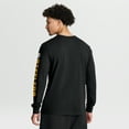 thumbnail image 2 of Men's Fanatics Black Pittsburgh Steelers Hometown Sweep Legacy Long Sleeve T-Shirt, 2 of 5