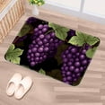 thumbnail image 5 of Grape Area Rugs: Polyester Non-Slip Kitchen Mat Office Rug - Machine Washable, 5 of 6