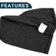 thumbnail image 5 of Máscara de cara completa tipo balaclava para ciclismo, cubierta de cuello, a prueba de viento, protección contra el sol y el polvo | Gris 1 Pc, 5 of 6