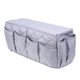thumbnail image 5 of Bolsas De Almacenamiento Organizador Organizador de reposabrazos de sofá antideslizante para sillón Caddy con 14 bolsillos (gris) Likrtyny Libre de BPA, 5 of 8