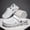 White, variant on Men'S And Women'S EVA Mules, Lazy Shoes, Sandals, Beach Shoes, Slip-Ons, Suitable for Indoor And Outdoor Use, Toe-Covered Shoes, Garden Shoes, Casual Shoes, Summer, Spring, Four Seasons