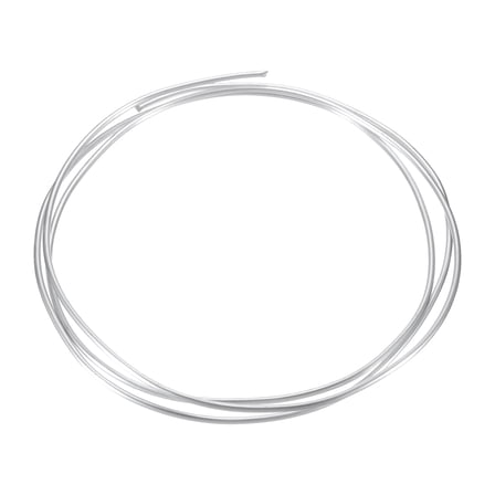 Uxcell 2Pcs 1060 Aluminum Coiled Tubing 1/4" OD 1/25" Wall Thickness 10Ft Seamless Round Tube