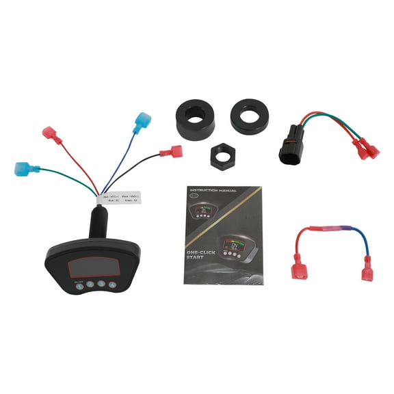 Golf Cart Keyless Ignition Switch, One Button Start Switch for Golf Cart, Club Car Start Switch