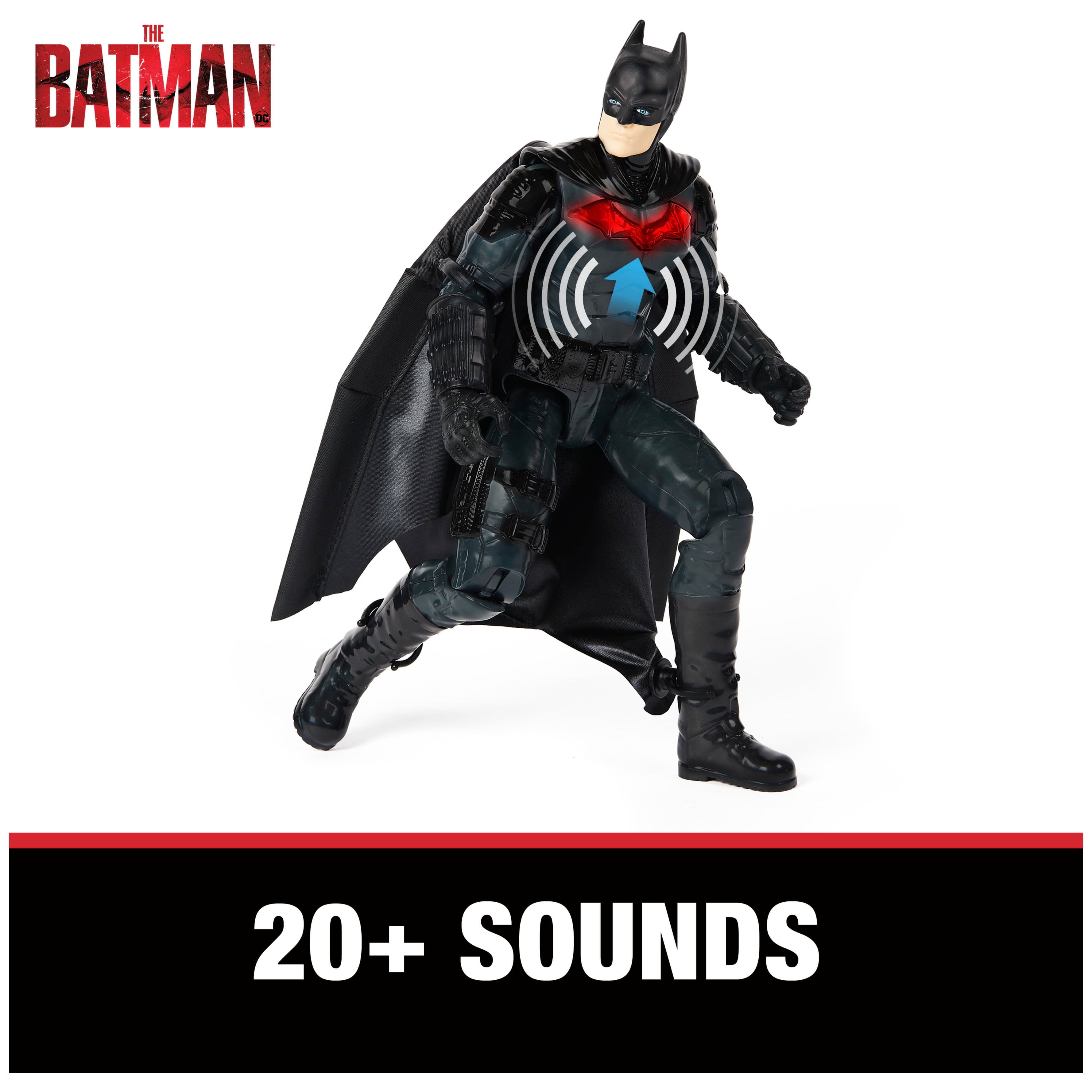 DC Comics Batman 12-inch Wingsuit Action Figure with Lights and Sounds -  