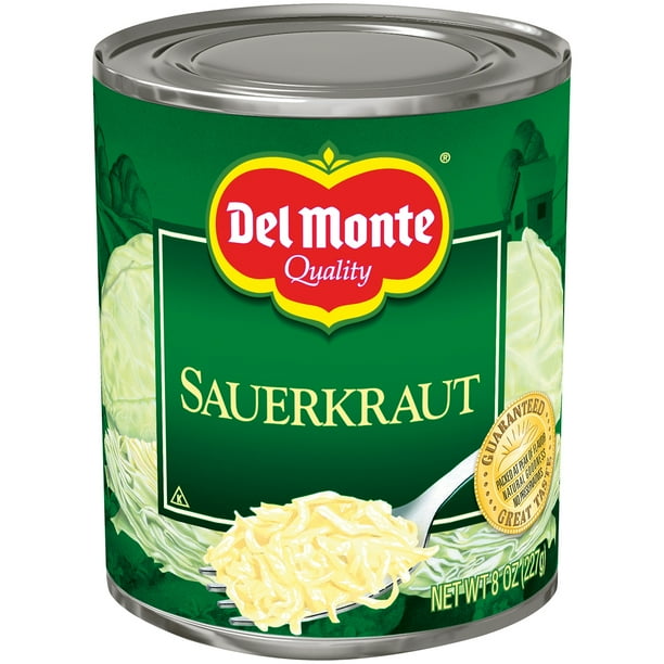 Del Monte Sauerkraut 8 Oz Walmart Com Walmart Com