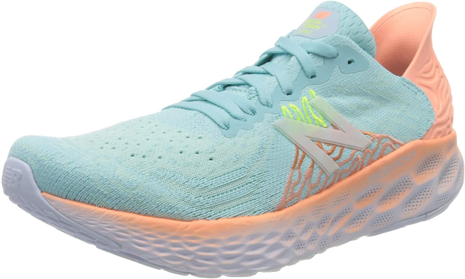 new balance fresh foam 1080v10 women's shoes bali blue