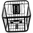 thumbnail image 4 of HLONKAnti-rust Panier de Rangement Cycle Vélo Exercice pour Adultes Vélo Électrique pour Femmes Noir, 4 of 8