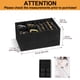 thumbnail image 2 of Bandejas organizadoras de joyas ProCase, apilables, 4 capas, todas negras, 2 of 8
