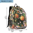 thumbnail image 2 of FORMRS Unisex School Backpack 17" Student Travel Bag with Laptop Compartment, Vibrant Oranges, 2 of 7