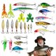 thumbnail image 2 of 24 Days Christmas Countdown Fish Tackle Set Xmas Surprise Fishing Surprise Gifts,50% Offer, 2 of 5
