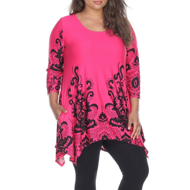 plus size blouses at walmart