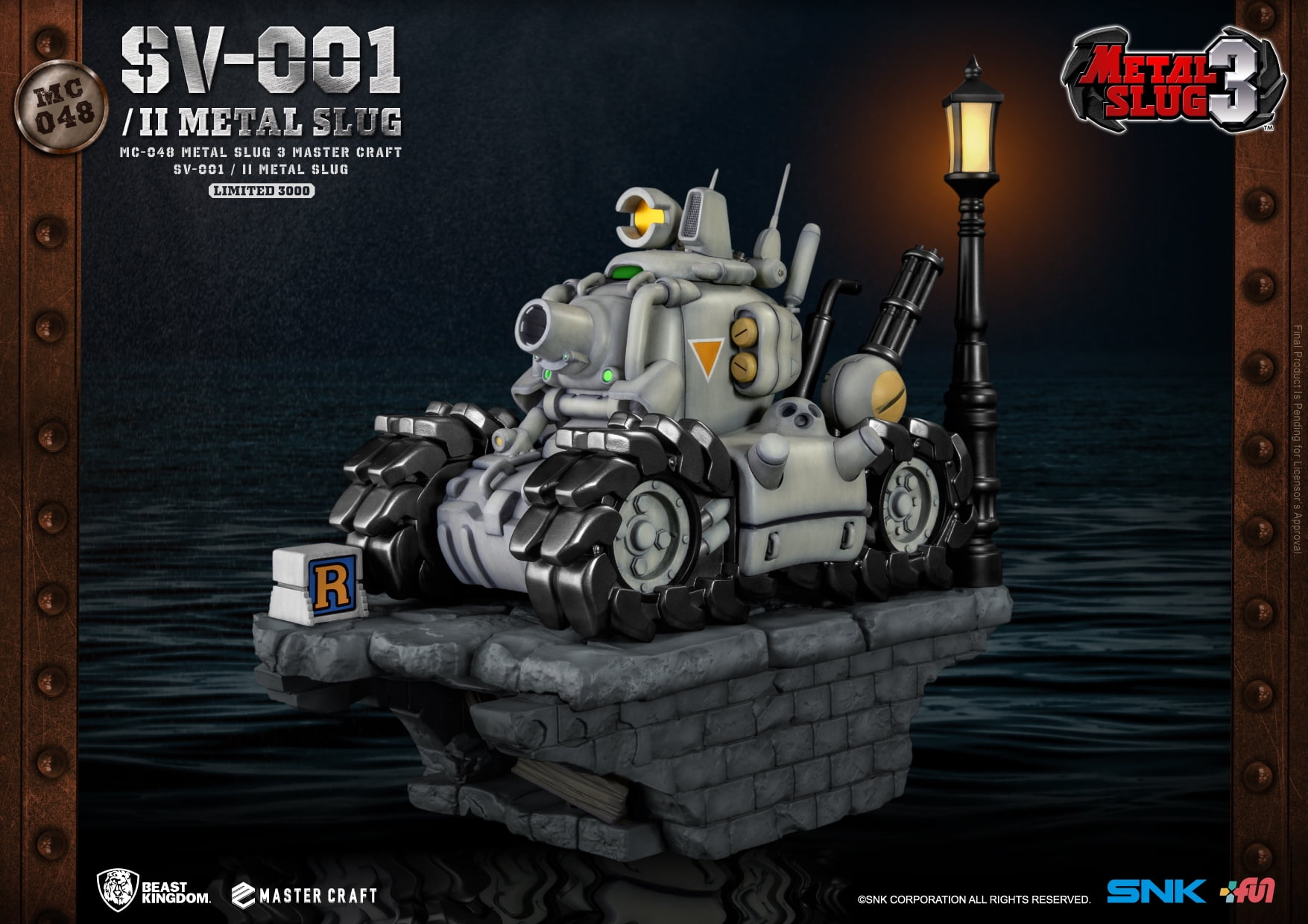 Beast Kingdom - Metal Slug 3 - MC-048 SV-001 Master Craft Statue