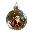 thumbnail image 1 of Adorno navideño de rana, colgante acrílico plano en 2D, decoración para árboles con motivos de la fauna silvestre, decoración festiva para habitaciones, regalos significativos para niños, 1 of 7