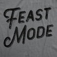 thumbnail image 2 of Mens Feast Mode T Shirt Funny Thanksgiving Dinner Tee Graphic Tees, 2 of 9