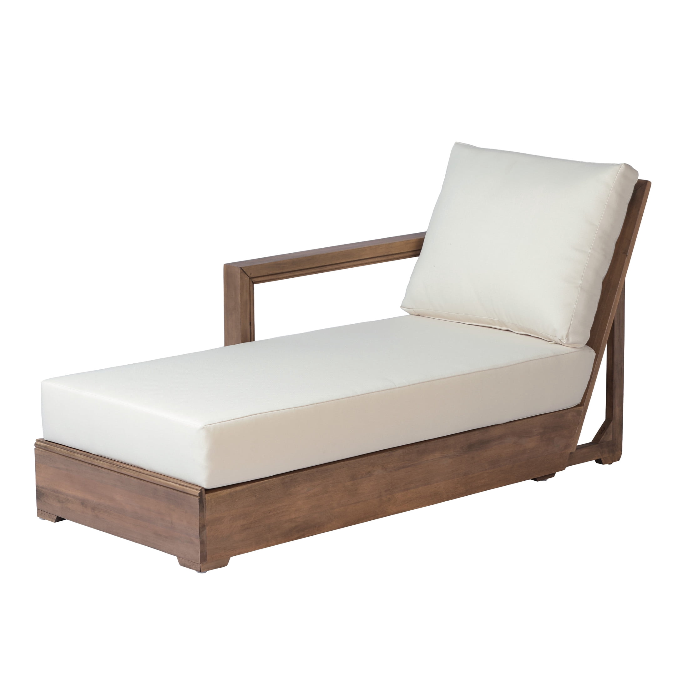 Christopher Knight Home Outdoor Daybed Sofa with Cushions, Weather-Resistant Lounge Chair, Brown+ Beige