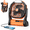 Orange, variant on morfec Camping Fan with LED Light, 20000mAh Portable Rechargeable Fan, Battery Operated Fan for Outdoor, Travel, Hiking, Fishing, Army Green