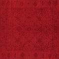 thumbnail image 1 of Ahgly Company Indoor Square Abstract Red Contemporary Area Rugs, 4' Square, 1 of 4