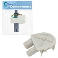 thumbnail image 1 of 8318084 Washer Lid Switch & 3363394 Washing Machine Pump Replacement for Maytag MVWC7ESWW0 Washer - Compatible with WP8318084 Lid Switch & WP3363394 Water Pump Assembly - UpStart Components Brand, 1 of 4