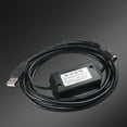 thumbnail image 2 of USB PLC Programming Cable For Allen Bradley Micrologix USB 1761-CBL-PM02 Round 8 pin, 2 of 7