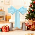 thumbnail image 4 of Chair Sash Bow, Modern Wedding Sashes, No-Tie Chair Back Cover for Banquet, Restaurant, and Holiday Decor, Available in 6 Colors, 4 of 6