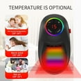 thumbnail image 2 of Heater Deluxe with Remote | Heater | Compact Design | Quick and Easy Heat | Digital Display | Great for Travel | On/Off with Timer, 2 of 5
