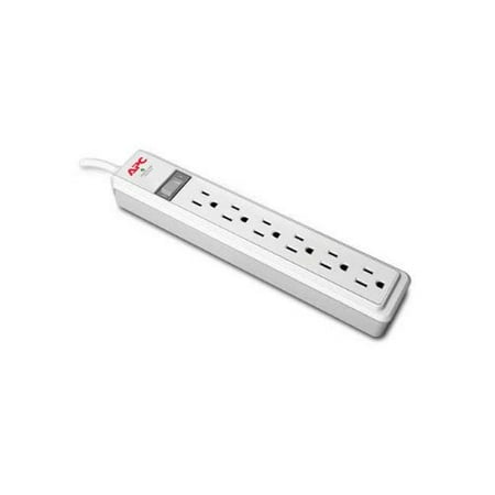 - APC 6-Outlet Surge Protector 540 Joules, SurgeArrest (P62)