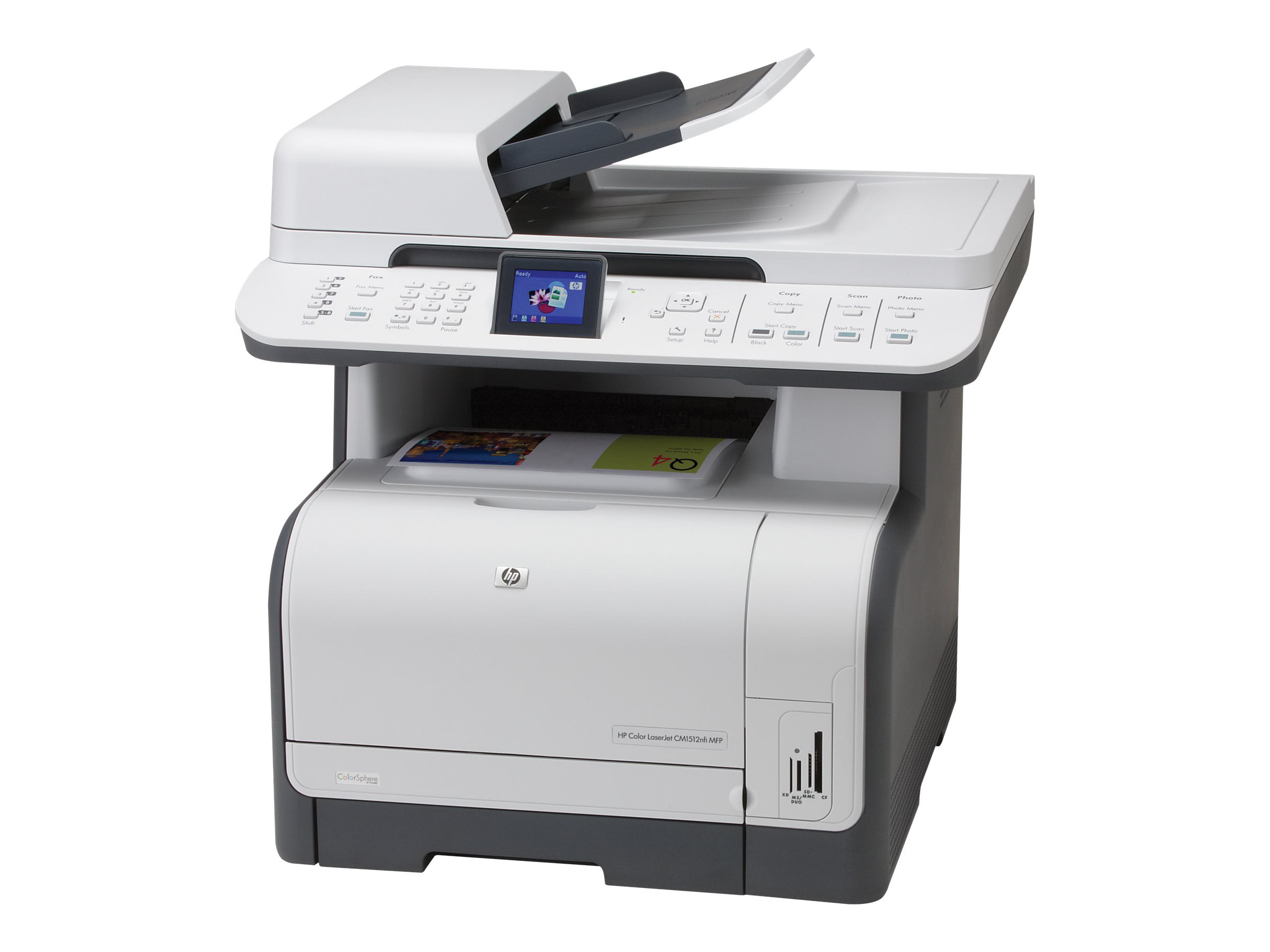 HP LaserJet CM1312NFI Laser Printer, Color - Walmart.com