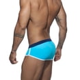 thumbnail image 4 of FcBaudy Men's Low Waist Solid Color High Vent Swimming Trunks Underpants Men Pants, 4 of 6