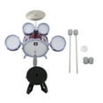 thumbnail image 3 of Ensemble de Batterie pour Enfants, Ensemble de Batterie pour Enfants Différents Ensembles de Batterie Jazz pour Enfants Kit de Batterie pour Tout-Petits Intégration Transparente, 3 of 7