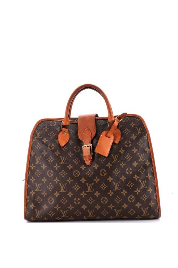 Pre-Owned Rivoli Soft Briefcase Monogram Canvas By Rebag